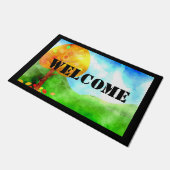 Colorful Autumn Welcome Deuren Deurmat (Schuin)