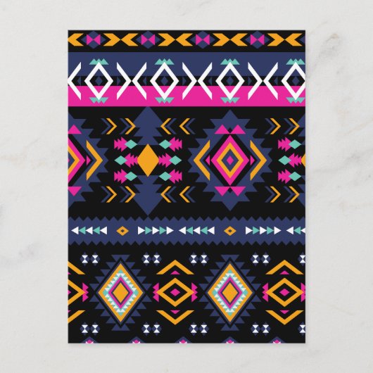 Colorful Aztec Briefkaart (Voorkant)