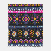 Colorful Aztec Fleece Deken (Voorkant)