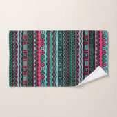 Colorful Aztec Inca Mayan Pattern Bad Handdoek (Handdoek)