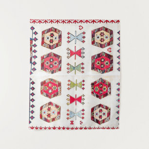 Colorful Aztec Pattern Accent Wandkleed