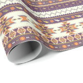 Colorful aztec pattern cadeaupapier (Rol Hoek)