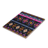 Colorful Aztec Tegeltje (Zijkant)