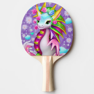Colorful Baby Dragon Tafeltennisbatje