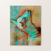 Colorful Baby Goat Art Puzzle Legpuzzel (Verticaal)