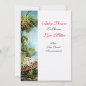 COLORFUL BABY SHOWER KAART (Achterkant)