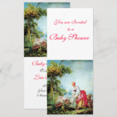 COLORFUL BABY SHOWER KAART (Voorkant / Achterkant)