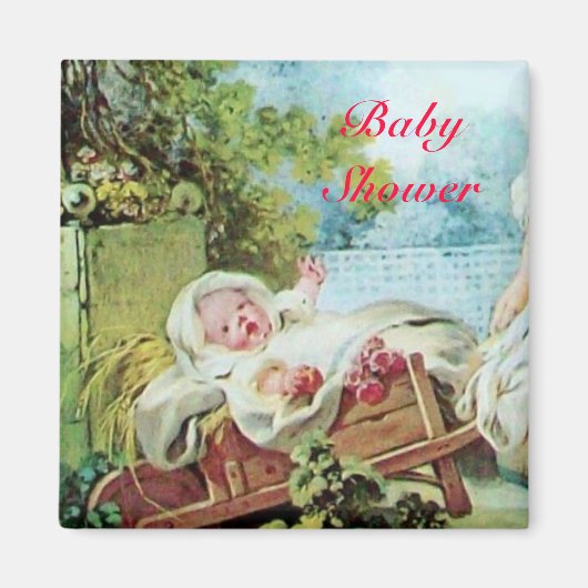 COLORFUL BABY SHOWER MAGNEET (Voorkant)