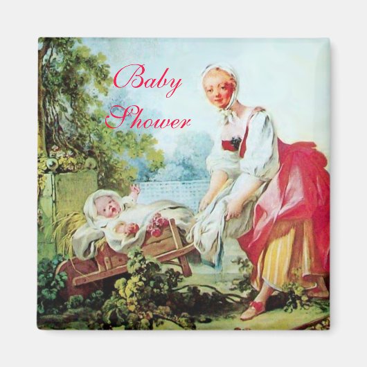 COLORFUL BABY SHOWER MAGNEET (Voorkant)