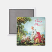 COLORFUL BABY SHOWER MAGNEET (Voorkant / Achterkant)