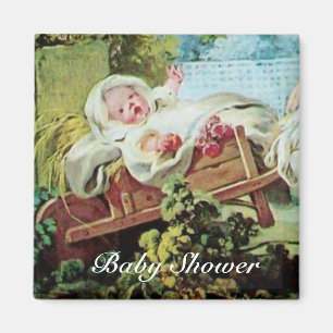 COLORFUL BABY SHOWER MAGNEET