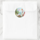 COLORFUL BABY SHOWER RONDE STICKER (Tas)