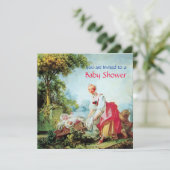 COLORFUL BABY SHOWER — Whitepaper Kaart (Staand voorkant)