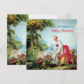 COLORFUL BABY SHOWER — Whitepaper Kaart (Voorkant / Achterkant)