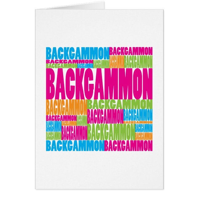 Colorful Backgammon (Voorkant)