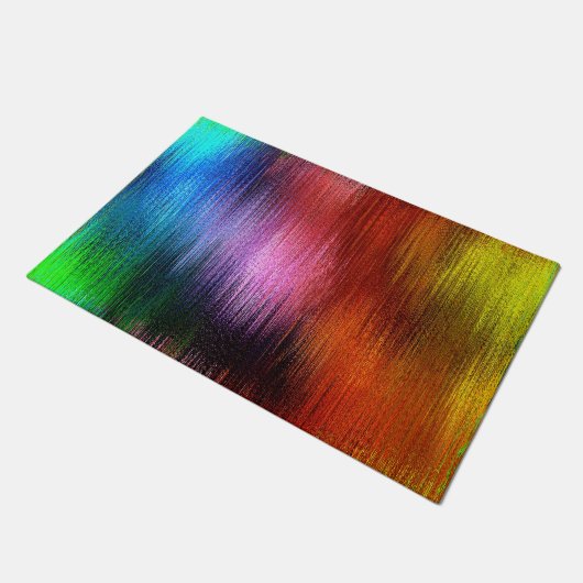 Colorful Background Pattern  Deurmat (Schuin)