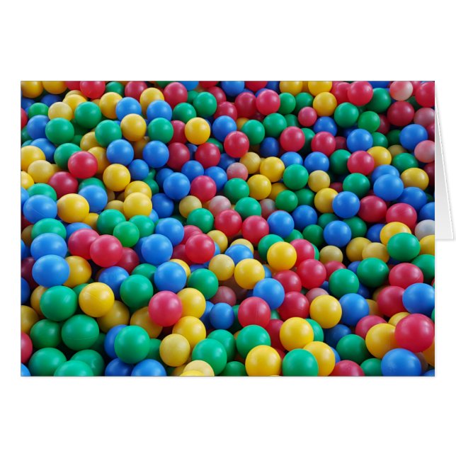 Colorful Ball Pit Balls Kinder Play (Voorkant Horizontaal)
