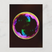 Colorful Ball Soap Bubble Briefkaart (Voorkant)