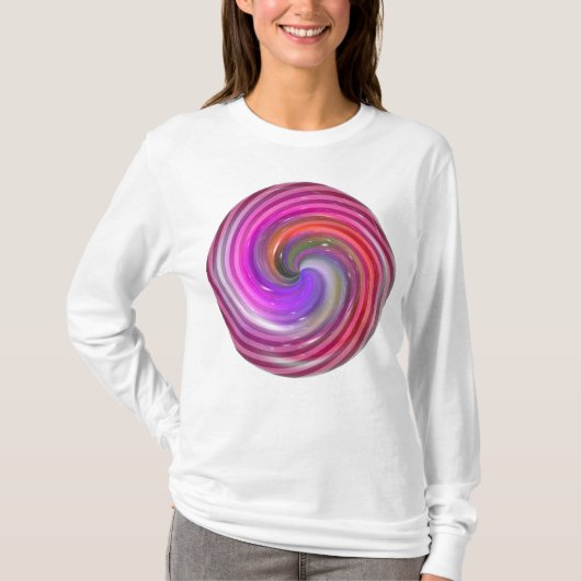 Colorful Ball Swirl T-shirt (Voorkant)