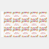 Colorful Balloons Design Labels (Vel)