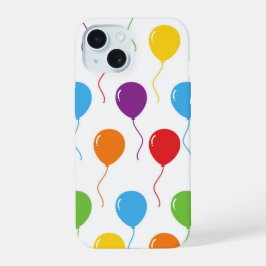 Colorful Balloons Mobile Phone Case Balloon Phone iPhone 15 Hoesje
