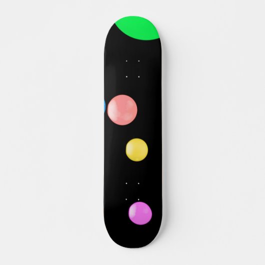 Colorful Balls Skateboard (Voorkant)