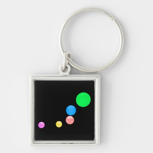 Colorful Balls Sleutelhanger (Voorkant)