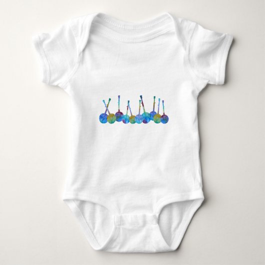 Colorful Banjo String Romper (Voorkant)