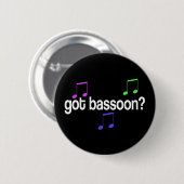 Colorful Bassoon Ronde Button 5,7 Cm (Voorkant /achterkant)