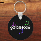 Colorful Bassoon Sleutelhanger (Voorkant)