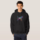 Colorful Beagle   Dog Beagle Hoodie (Voorkant volledig)