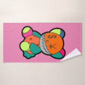 Colorful bear (Serviette de bain)