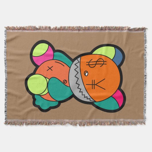 Colorful bear deken (Voorkant)