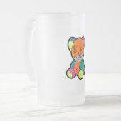 Colorful bear matglas bierpul (Voorkant links)