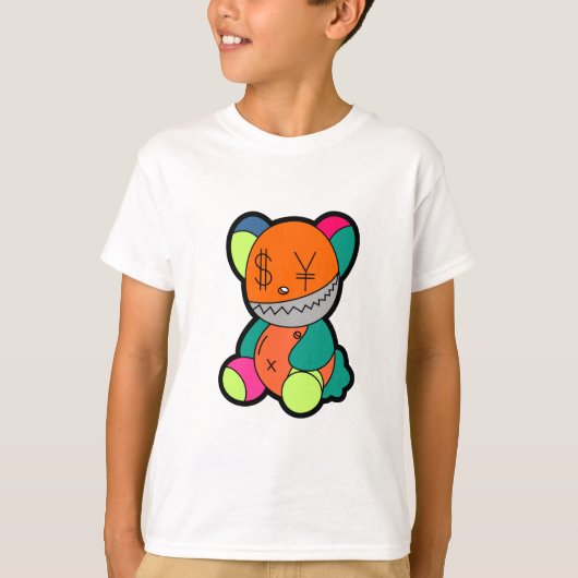 Colorful bear t-shirt (Voorkant)