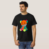 Colorful bear t-shirt (Voorkant volledig)