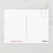 Colorful Bedankt Briefkaart (Achterkant)