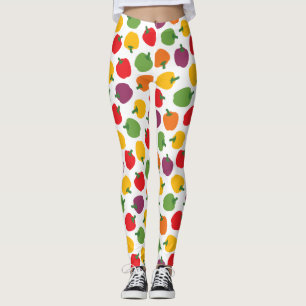 Colorful Bell Peppers Leggings