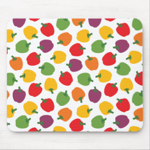 Colorful Bell Peppers Muismat