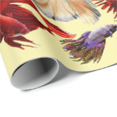 Colorful Betta Fish Cadeaupapier (Rol Hoek)