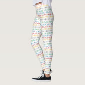Colorful Bicycle Pattered Leggings (Links)