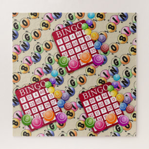 Colorful Bingo maakt leuke games Legpuzzel