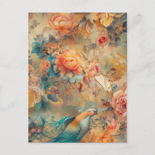 Colorful Bird Briefkaart (Voorkant)