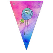Colorful Bird Bunting Penant Banner (Derde vlag)