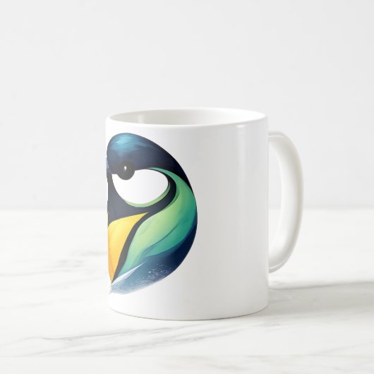 Colorful Bird Mug (Devant droit)