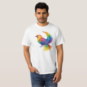 Colorful Bird T-shirt (Voorkant volledig)
