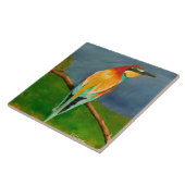 Colorful Bird Tegeltje (Zijkant)