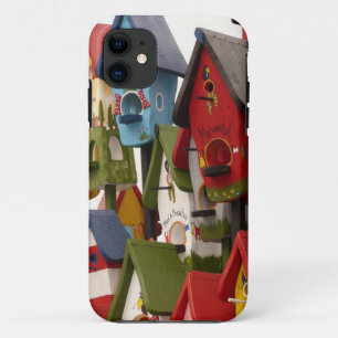 Colorful Birdhouses iPhone 5 Hoesje