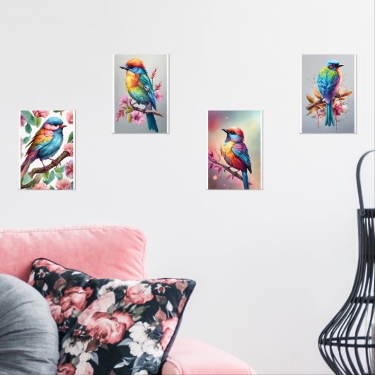 Colorful birds (Salon)