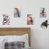 Colorful birds (Chambre à coucher)